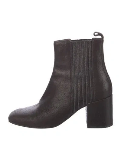 Pre-owned Brunello Cucinelli Leather Chelsea Boots In Brown