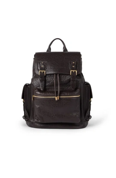 Brunello Cucinelli Leather City Backpack