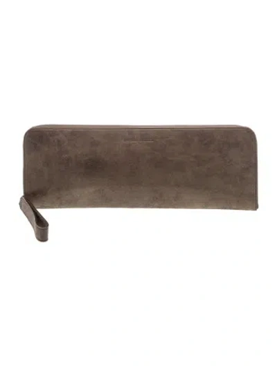 Pre-owned Brunello Cucinelli Leather Clutch
