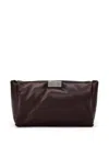 BRUNELLO CUCINELLI LEATHER CLUTCH