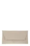 Brunello Cucinelli Envelope Leather Shoulder Bag