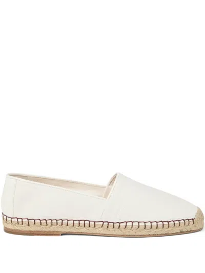 BRUNELLO CUCINELLI LEATHER ESPADRILLES