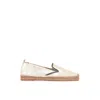 Brunello Cucinelli Leather Espadrilles In Neutral