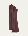 Brunello Cucinelli Leather Gloves In Brown