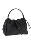 Brunello Cucinelli Small Mellow Quilted Diamond-pattern Tote Bag In Black