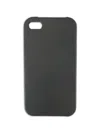 Brunello Cucinelli Leather Iphone Case In Gray