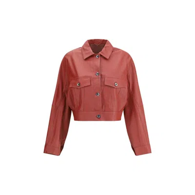 BRUNELLO CUCINELLI LEATHER JACKET
