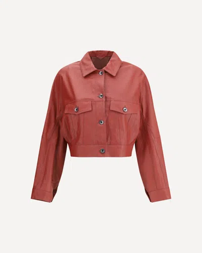 BRUNELLO CUCINELLI LEATHER JACKET