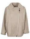 Brunello Cucinelli Off-centre Zip Padded Jacket