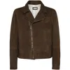 Brunello Cucinelli Suede Biker Jacket