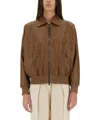 Brunello Cucinelli Long Sleeved Zipped Jacket For Women