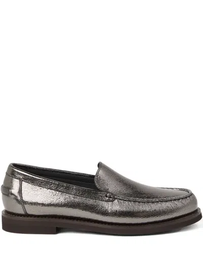 BRUNELLO CUCINELLI BRUNELLO CUCINELLI LEATHER LOAFERS