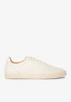Brunello Cucinelli Leather Low-top Sneakers Rubber Sole In White