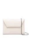 Brunello Cucinelli White Bc Duo Clutch In White