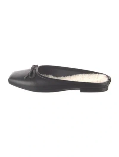 Pre-owned Brunello Cucinelli Leather Mules In Black