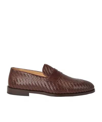 BRUNELLO CUCINELLI BRUNELLO CUCINELLI BRAIDED PENNY LOAFERS