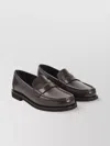 Brunello Cucinelli Leather Penny Slot Loafers