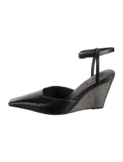 Pre-owned Brunello Cucinelli Leather Pumps In Black