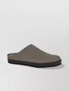 Brunello Cucinelli Leather Mules In Nude