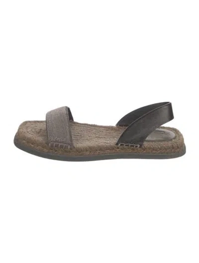 Pre-owned Brunello Cucinelli Leather Sandals In Multi