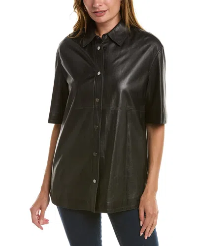 Brunello Cucinelli Leather Shirt