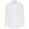 Brunello Cucinelli Cotton Shirt With Button-up Style And Spread Collar
