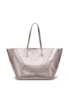 Brunello Cucinelli Metallic Leather Tote Bag