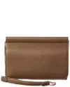 Brunello Cucinelli Leather Shoulder Bag In Brown