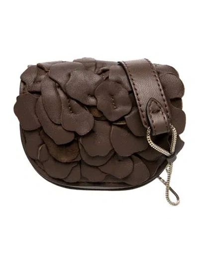 Pre-owned Brunello Cucinelli Leather Shoulder Bag In Brown