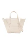 Brunello Cucinelli Leather Shoulder Bag In White