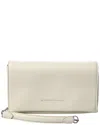 Brunello Cucinelli Leather Shoulder Bag In White