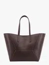 Brunello Cucinelli Bead-embellished Leather-trimmed Suede Tote