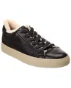 Brunello Cucinelli Leather Sneaker In Black