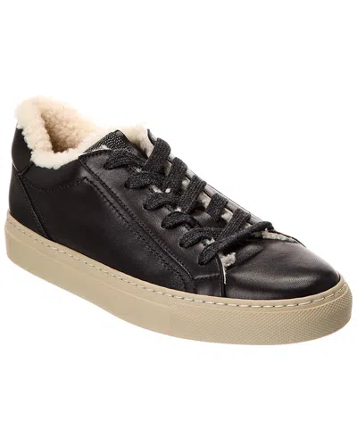 Brunello Cucinelli Leather Sneaker In Black