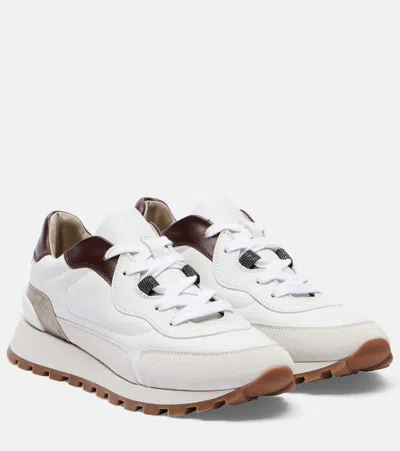 Brunello Cucinelli Leather Sneakers