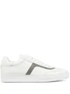 Brunello Cucinelli Women Leather Sneaker With Precious Detail In White