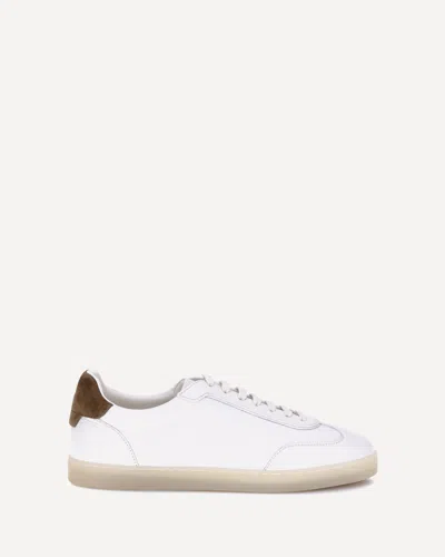 Brunello Cucinelli Leather Sneakers In White