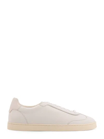 BRUNELLO CUCINELLI LEATHER SNEAKERS