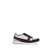 Brunello Cucinelli Suede Panelled Trainers In Black