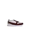Brunello Cucinelli Leather Sneakers In Red