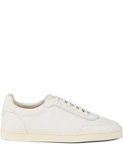 BRUNELLO CUCINELLI BRUNELLO CUCINELLI LEATHER SNEAKERS