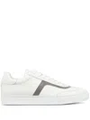 Brunello Cucinelli Monili Leather Sneakers In 白色