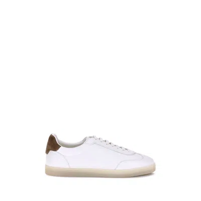 Brunello Cucinelli Leather Sneakers In Black