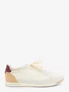 Brunello Cucinelli Sneaker Low Top Contrasting Heel Panel In Multi
