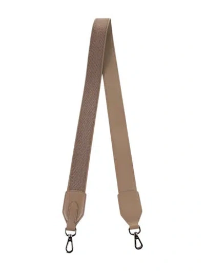 Pre-owned Brunello Cucinelli Leather Strap Bag In Brown