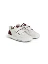 Brunello Cucinelli Leather Suede Touch-strap Sneakers In 白色