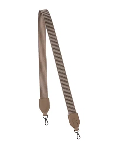 Brunello Cucinelli Leather-trim Shoulder Strap