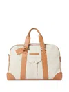 Brunello Cucinelli Grained Calfskin Street Bag In White