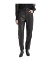 Brunello Cucinelli Leather Trousers