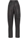 Brunello Cucinelli Straight Five-pocket Trousers In Black